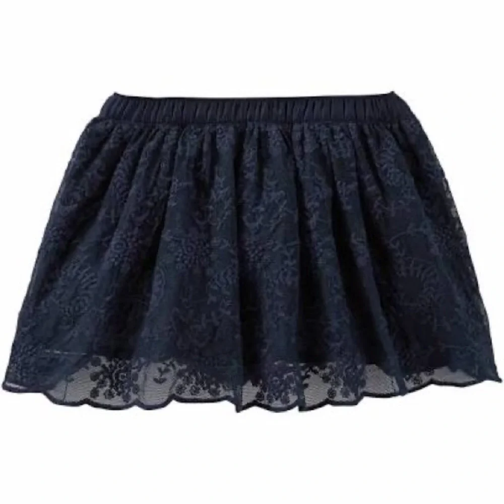 NWT Osh Kosh B’Gosh Navy Blue Lace skirt